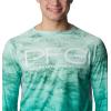 Columbia Mens Super Terminal Tackle Vent Long Sleeve(Key West Pfg Camo Gradient)