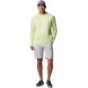 Columbia Mens Terminal Tackle II Short(Cool Grey/Vivid Blue)