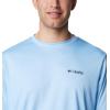Columbia Mens Terminal Tackle PFG Fins and Stripes Long Sleeve(Sail/Fins & Stripes)