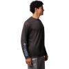 Columbia Mens Terminal Tackle PFG Fins and Stripes Long Sleeve(Shark/Fins & Stripes Trout)
