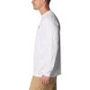 Columbia Mens Terminal Tackle PFG Fins and Stripes Long Sleeve(White/Fins & Stripes)