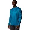 Columbia Mens Terminal Tackle PFG Fish Shine Long Sleeve(Blue Echo/Pfg Trout Shine)