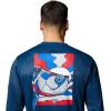 Columbia Mens Terminal Tackle PFG Fish Shine Long Sleeve(Coll Navy/Pfg Tarpon Shine)