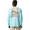 Columbia Mens Terminal Tackle PFG Fish Shine Long Sleeve(Gulf Stream/Pfg Tarpon Shine)