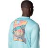 Columbia Mens Terminal Tackle PFG Fish Shine Long Sleeve(Spray/Pfg Trout Shine)