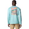 Columbia Mens Terminal Tackle PFG Fish Shine Long Sleeve(Spray/Pfg Trout Shine)