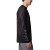 Columbia Mens Terminal Tackle PFG Fish Star Long Sleeve(Black/Graphite Marlin)