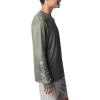Columbia Mens Terminal Tackle PFG Fish Star Long Sleeve(Cypress/Graphite Trout Gradient)