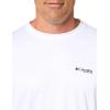 Columbia Mens Terminal Tackle PFG Fish Star Long Sleeve(White/Collegiate Navy Marlin)