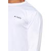 Columbia Mens Terminal Tackle PFG High Side Long Sleeve(White/Pfg High Side Marlin)