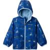 Columbia Unisex Baby Mini Pixel Grabber III Wind Jacket(Mountain Blue Trail Tails)