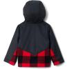 Columbia Unisex Baby Steens Mt Ii Overlay Hoodie(Mountain Red Check/Black)