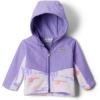 Columbia Unisex Baby Steens Mt Ii Overlay Hoodie(Snowdrift Highland/Paisley Purple)