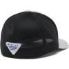 Columbia Unisex PFG Hooks Mesh Ball Cap, Cool Grey Heather/Black, Large/X-Large