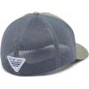 Columbia Unisex-Adult PFG Statetriot Mesh Ball Cap(Cypress/City Grey/Usa Patch)