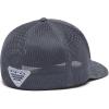 Columbia Unisex-Adult PFG Statetriot Mesh Ball Cap(Grill Heather/Usa Patch)