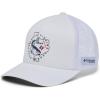 Columbia Unisex-Adult PFG Statetriot Mesh Ball Cap(White/Collegiate Navy/Pfg Pride Texas)