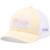 Columbia Women’s PFG Fish Flag Snap Back(Lemon Wash/Fish Fade Flag)