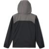 Columbia Youth Boys Glennaker Rain Jacket(Black/City Grey)