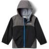 Columbia Youth Boys Glennaker Rain Jacket(Black/City Grey)