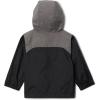 Columbia Youth Boys Glennaker Rain Jacket(Black/City Grey)