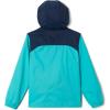 Columbia Youth Boys Glennaker Rain Jacket(Bright Aqua/Collegiate Navy)