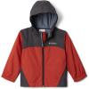 Columbia Youth Boys Glennaker Rain Jacket(Warp Red/Shark)