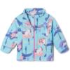 Columbia Youth Girls Benton Springs II Printed Fleece(Aquamarine Uninature)