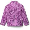 Columbia Youth Girls Benton Springs II Printed Fleece(Berry Jam Geo Elements)