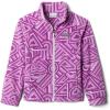 Columbia Youth Girls Benton Springs II Printed Fleece(Berry Jam Geo Elements)