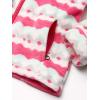 Columbia Youth Girls Benton Springs II Printed Fleece(Cactus Pink Striped Peaks)