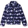 Columbia Youth Girls Benton Springs II Printed Fleece(Dark Nocturnal Daisy Dot)