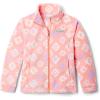 Columbia Youth Girls Benton Springs II Printed Fleece(Hot Coral Hinterland)