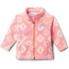 Columbia Youth Girls Benton Springs II Printed Fleece(Hot Coral Hinterland)