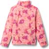 Columbia Youth Girls Benton Springs II Printed Fleece(Hot Coral Marker Made)