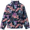 Columbia Youth Girls Benton Springs II Printed Fleece(Hot Coral Pasteled)