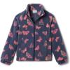 Columbia Youth Girls Benton Springs II Printed Fleece(Nocturnal Flutter Wonder)