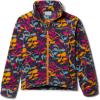 Columbia Youth Girls Benton Springs II Printed Fleece(Nocturnal Scrap Floral)