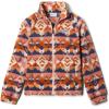 Columbia Youth Girls Benton Springs II Printed Fleece(Peach Blossom Checkpoint)