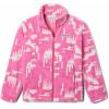 Columbia Youth Girls Benton Springs II Printed Fleece(Pink Ice Highland)