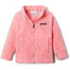Columbia Youth Girls Benton Springs II Printed Fleece(Pink Orchid Chevron Print)