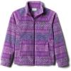 Columbia Youth Girls Benton Springs II Printed Fleece(Plum Fair Isle Dot Print)