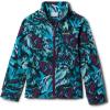 Columbia Youth Girls Benton Springs II Printed Fleece(Plum Landscape Print)