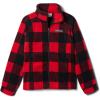 Columbia Youth Girls Benton Springs II Printed Fleece(Red Lily Check)