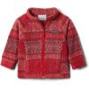 Columbia Youth Girls Benton Springs II Printed Fleece(Red Lily Fair Isle Dot Print)