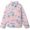 Columbia Youth Girls Benton Springs II Printed Fleece(Satin Pink Outerbounds)