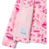 Columbia Youth Girls Benton Springs II Printed Fleece(Satin Pink Peaked)