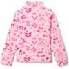 Columbia Youth Girls Benton Springs II Printed Fleece(Satin Pink Peaked)