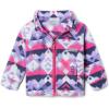 Columbia Youth Girls Benton Springs II Printed Fleece(White Checkpoint)