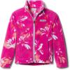 Columbia Youth Girls Benton Springs II Printed Fleece(Wild Fuchsia Daisy Party Multi)